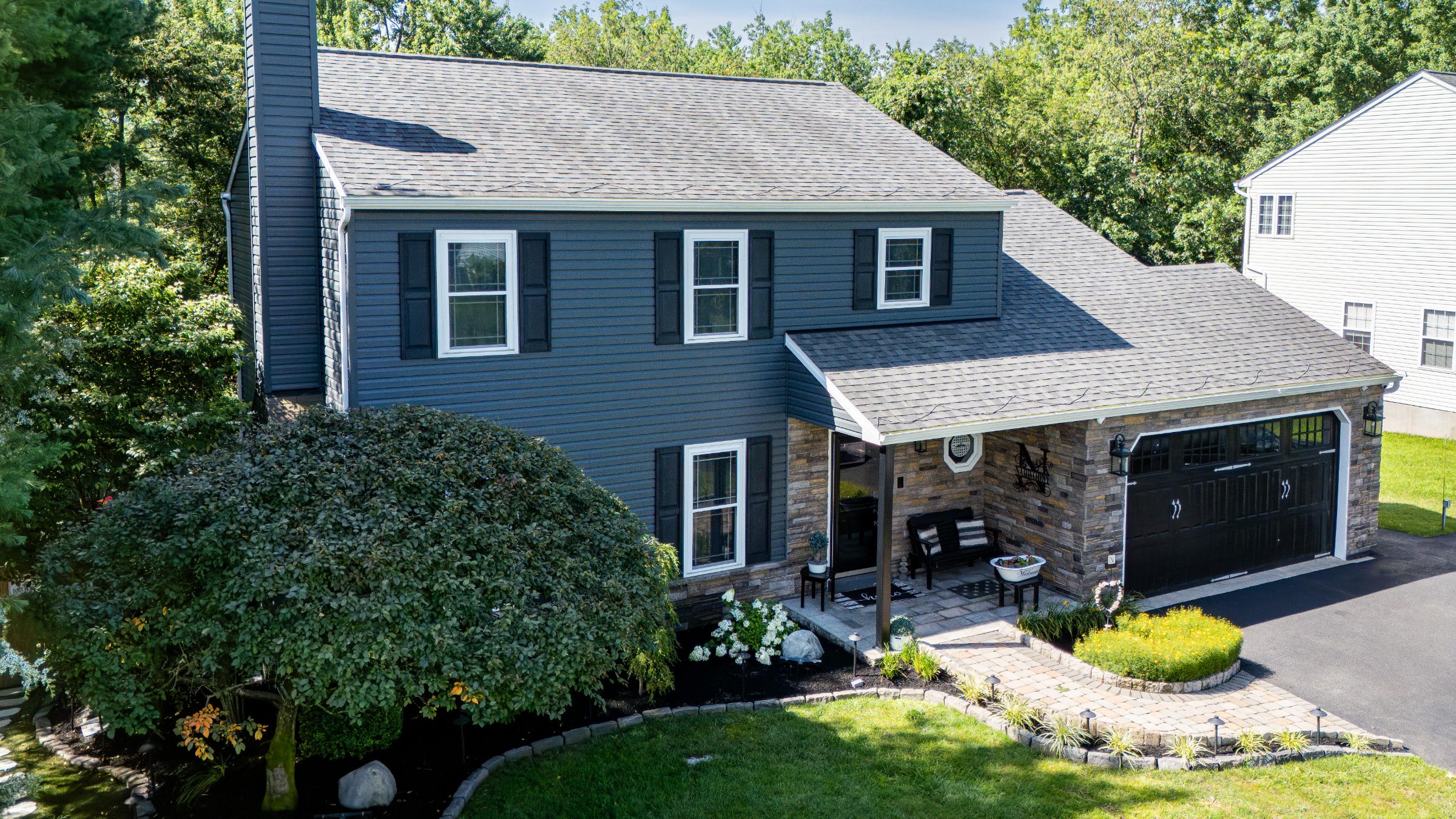 Remodeled home exterior